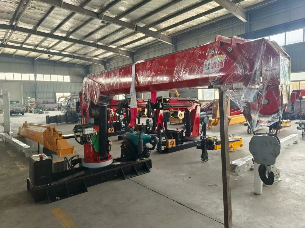 China Customize Diesel Powered Crane 3 Ton