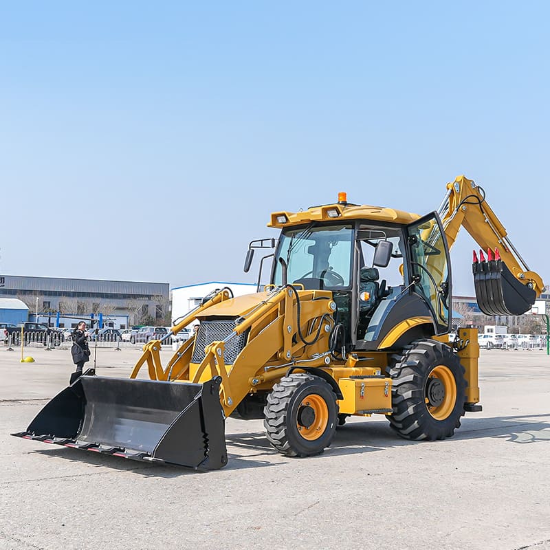 WZ388 4WD Backhoe Loader